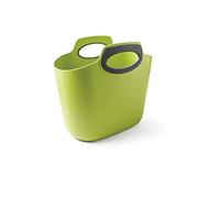 GF Garden, FOR 2 Everyday, Borsa in Plastica Portatutto, Contenitore Multiuso, con Maniglie, colore Verde Lime