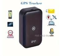 GF21 Mini GPS Localizzatore per auto in tempo reale Dispositivo anti-smarrimento Localizzatore di registrazione con controllo vocale Microfono HD WIFI + LBS + Localizzatore GPS Pos BLACK