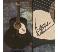 GFA Drift Away Follow Me UNCLE KRACKER Chitarra Acustica Firmata Nera COA