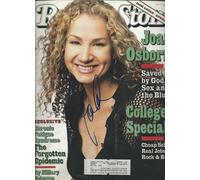 GFA Rolling Stone JOAN OSBORNE Rivista Firmata AD1 COA