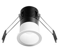 GFA1110N- FARETTO AD INCASSO OTTICA RIENTRATA A LED 4000K 430LM 5W D.4CM BIANCO