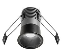 GFA1111N- FARETTO AD INCASSO OTTICA RIENTRATA A LED 4000K 430LM 5W D.4CM NERO