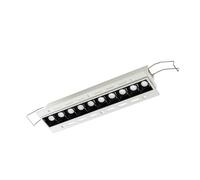 GFA1131C- FARETTO AD INCASSO 10 LUCI A SCOMPARSA A LED 3000K 1600LM 20W BIANCO