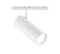 GFA972C- PROIETTORE A BINARIO EUROSTANDARD ATTACCO LED 3000K 3320LM 40W BIANCO OPACO D.8CM
