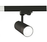 GFA980C- PROIETTORE A BINARIO EUROSTANDARD ATTACCO LED 3000K 1500LM 20W NERO OPACO D.7,5CM
