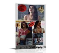 GFDGWZVOC Poster cinematografico su tela con immagine di Jennifer's Body Horror, decorazione moderna per la camera da letto, 50 x 75 cm, con cornice