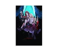 GFDGWZVOC Poster decorativo da parete su tela, motivo: anime Angels Of Death, decorazione moderna per camera da letto, 30 x 45 cm, senza cornice