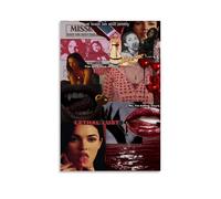 GFDGWZVOC Poster del film Jennifer's Body Horror, rosa, decorativo, su tela, poster da parete e decorazione moderna per la camera da letto, 50 x 75 cm, senza cornice