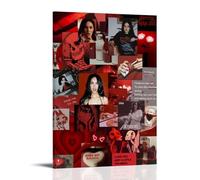 GFDGWZVOC Poster estetico del film Jennifer's Body Horror, dipinto decorativo da parete su tela e decorazione moderna per la camera da letto di famiglia 50 x 75 cm, con cornice