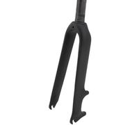 GFDSGRE Forcella MTB 14 16 18 20er Piccola Ruota Bicicletta Pieghevole Opaca 3K Forcella Anteriore for Bicicletta in Fibra di Carbonio Piena Disco in Carbonio V Freno Forcelle rigide(18er And 100mm)