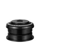 GFDSGRE Serie Sterzo MTB Serie Sterzo 34/44/52/55/56mm CNC 1 1/8 "28.6 Canale spinale/Tubo Dritto Forcella Interna Mountain Road Bike Serie Sterzo Serie Sterzo MTB(Black 44mm-44mm)