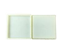 GFDSGRE Stampo Cemento 1 Pz Cemento Antico Mattone Stampo Quadrato Giardino Percorso Realizzazione di Mattoni 3D Intaglio Antiscivolo Calcestruzzo Plastica Pavimentazione Stampi 40x40x3cm