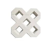 GFDSGRE Stampo Cemento 40 * cm Fai da Te Piazza Giardino Percorso Cemento plastica Mattone Stampo pavimentazione propilene passerella edifici Accessori