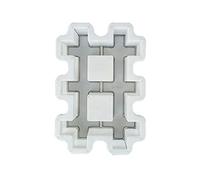 GFDSGRE Stampo Cemento Parcheggio Erba Stampo for Mattoni Riutilizzabile Fai da Te Pavimentazione Manuale Cemento Pietra Strada Stampi for Calcestruzzo Decorazione Giardino