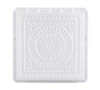 GFDSGRE Stampo Cemento Stampo for pavimentazione Fai-da-Te Quadrato Simulazione in plastica Calcestruzzo Mattone Paesaggio Pedale Pietra Giardino Strumenti for la creazione di percorsi