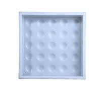 GFDSGRE Stampo Cemento Stampo for Piastrelle for pavimentazione Fai da Te, a Forma di passerella, Stampo for calcestruzzo Riutilizzabile for Prato, Patio, Giardino(C)