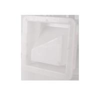 GFDSGRE Stampo Cemento Unica griglia Quadrata Mattoni Cavi Giardino Cemento pavimentazione Stampo Porta Testa Decorazione Sfondo Parete partizione Traforata Perforata