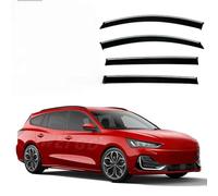 GFFLH Deflettori d'Aria per Auto per Ford Focus Wagon MK4-C159 2021+, Deflettori Auto Parapioggia Deflettori d'Aria Integrati Antipioggia Sole Accessori