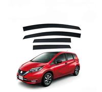 GFFLH Deflettori d'Aria per Auto per Nissan Note MK2-E12 2013-2020, Deflettori Auto Parapioggia Deflettori d'Aria Integrati Antipioggia Sole Accessori