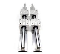 GFGWXMQB Guida lineare Professionale 2 Pezzi SBR12 / SBR16 / SBR20 Lunghezza 250 mm-1600 mm + 4 Pezzi SBR12UU / SBR16UU / SBR20UU Blocchi lineari for Parti CNC(Sbr16uu,750mm)
