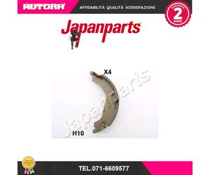 GFH10AF 4 ganasce, Freno stazionamento (MARCA-JAPANPARTS).