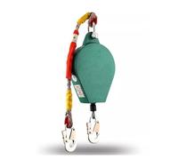 GFHOOZ Treppiede di Salvataggio per impieghi gravosi con argano Manuale e Sicurezza anticaduta per operazioni di Sollevamento in spazi ristretti e di Soccorso di Emergenza