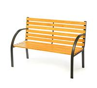 GFHTRELY Mobili Ingresso Sedia da Parco Nordico in Acciaio Inox all'aperto Sedia di Tempo Libero Parco sedile in metallo all'aperto Sedia da Spiaggia Centro Commerciale Panca di Riposo Sedie