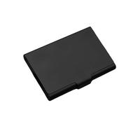 GFHTRELY Porta Biglietti da Visita Scatola for biglietti da visita in lega di alluminio, porta biglietti da visita portatile for uomo e donna, regalo aziendale Scatola Per Biglietti da Visita(A)