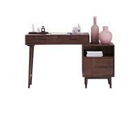 GFHTRELY Scrivania Del Computer Scrivania in Legno Massiccio Leggero Stile Cinese Moderno, Scrivania del Computer Semplice per la Casa, Studio Nordico for Piccolo Appartamento Tavolo da Gioco(B)