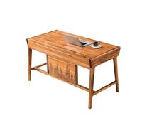 GFHTRELY Scrivania per computer in legno massello, scrivania per computer, ufficio, moderna e minimalista, per calligrafia e pittura, tavolo da studio, tavolo da gioco per la casa