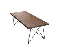 GFHTRELY Scrivania per computer in legno massiccio, per casa, semplice tavolo da lavoro, ufficio aziendale, moderno banco da lavoro (140 x 70 x 75 cm)