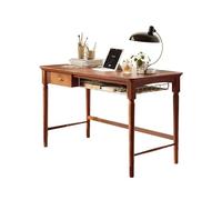 GFHTRELY Scrivania per Computer Scrivania da studio Luce Moderna di lusso for la casa Mobili in legno massello Stile retrò Apprendimento Tavolo lungo in Soggiorno camera letto Tavolo da Gioco