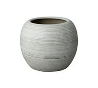 GFHTRELY Vaso da fiori in ceramica extra large sferico dal pavimento al soffitto vaso per piante decorazione per centro commerciale cortile grande verde fioriera vasi (M)