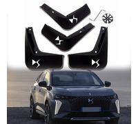 GFHZZS Paraspruzzi per Auto per DS 7 2022 2023 2024,con Emblemi Logo Auto parafanghi Fender Pneumatico Splash Impermeabili Parafango Anteriore e Posteriore Accessori Auto