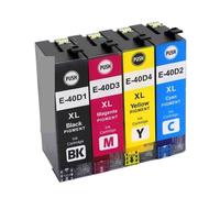 GFJHFDCR T40D1 T40D2 T40D3 T40D4 T40D Cartucce d'inchiostro compatibili per stampanti a getto d'inchiostro Serie SC-T3100 SC-T5100 SC-T2100(T40D1-4 1SET)