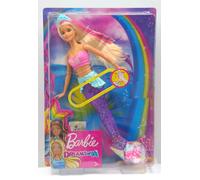 GFL82 Dreamtopia Glitzerlicht Sirena Con Lichteffekt-Blond-Barbie