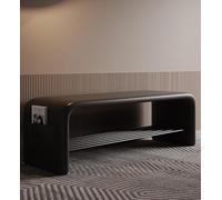 GFLCWYP Scarpiera Bassa E Lunga, Panca Portaoggetti Perfetta per Camera da Letto E Panca da Ingresso, Panca per Scarpe Multiuso con Panca Portaoggetti E Panca Letto,Nero,100cm