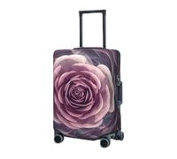 GFLFMXZW Copertura elastica per valigie da viaggio, con sfera che fiorisce con fiori e rose, copertura protettiva per bagagli da viaggio, antigraffio, copertura decorativa per adulti (45,7-81,3 cm),