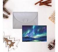 GFLFMXZW Divertente biglietto di San Valentino con aurora boreale biglietti di auguri vuoti con buste biglietto di compleanno biglietto di nozze biglietto di simpatia Thinking of You Card
