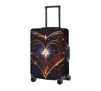 GFLFMXZW Splendid Star - Copertura elastica per bagagli da viaggio, antigraffio, decorativa, per adulti (45,7-81,3 cm), Nero , M
