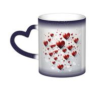 GFLFMXZW Tazza che cambia colore romantico amore tazza di caffè tazza di caffè tazza di caffè tazza creativa tazza di caffè tazza magica tazza di tè magico
