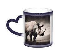 GFLFMXZW Tazza che cambia colore Sud Africa animale tazza da caffè in ceramica tazze da caffè tazza creativa tazza magica tazza da tè magica