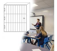 GFLPSQIA scatola portaoggetti telefono Armadietto Trasparente Per Cellulare A 3 Livelli E 30 Scomparti, Contenitore Per Cellulari Per Aziende Minerarie/istituti Di Formazione(30 Grids)