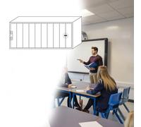 GFLPSQIA scatola portaoggetti telefono Armadietto Trasparente Per Cellulare A 3 Livelli E 30 Scomparti, Contenitore Per Cellulari Per Aziende Minerarie/istituti Di Formazione(10 Grids)