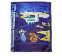 GFM® Sciarpa in misto cotone per tutte le stagioni (VCP), Henri Matisse-Finestra a Tangeri, L