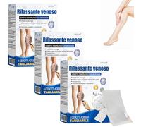 GFOUK Rilassante Venoso Cerotto Terapeutico con Microaghi, Cerotti per Vene Varicose Gambe, Circolazione gambe, Microcircolo e Trattamento delle Vene Varicose, per Uomini e Donne (3 Pezzi)