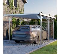 GFP 3,05x5,04m Tettoia per auto, alluminio anodizzato - (GFPV00950)