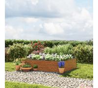 GFP Halfsize 119 x 150 x 39 cm Orto rialzato, look legno - (GFPV00514)