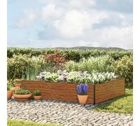 GFP Halfsize 150 x 195 x 39 cm Orto rialzato, look legno - (GFPV00530)