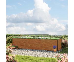 GFP Kingsize 119 x 351 x 77 cm Orto rialzato, look legno - (GFPV00394)